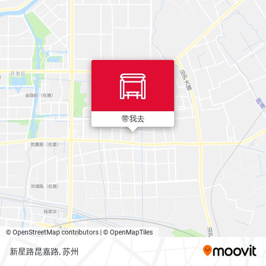新星路昆嘉路地图