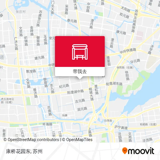 康桥花园东地图