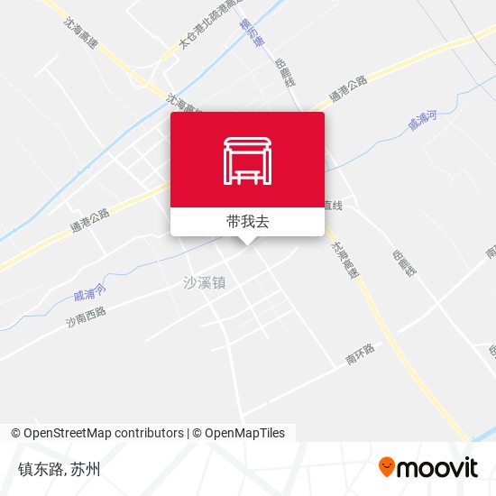 镇东路地图