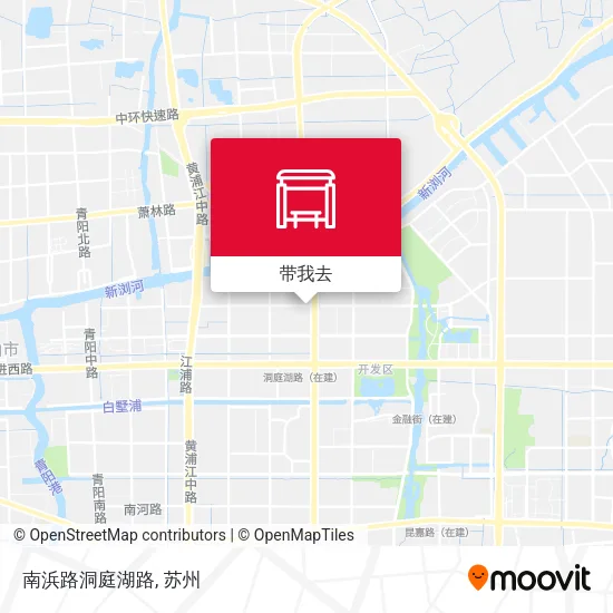 南浜路洞庭湖路地图