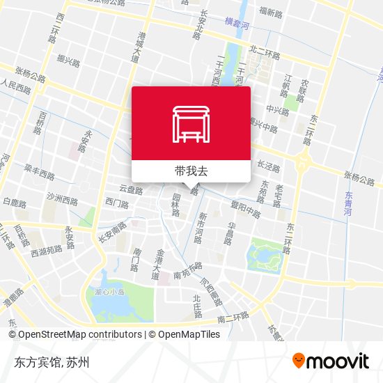 东方宾馆地图