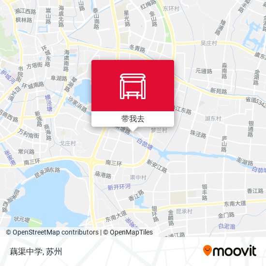 藕渠中学地图