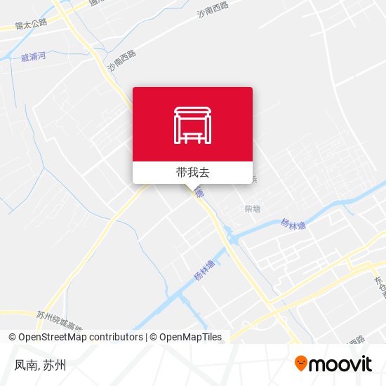 凤南地图