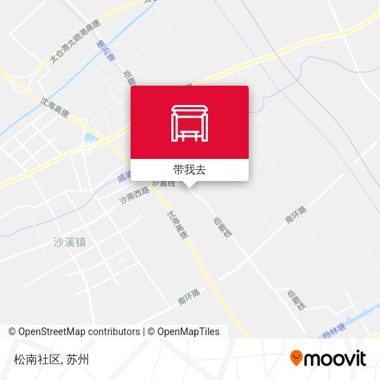 松南社区地图