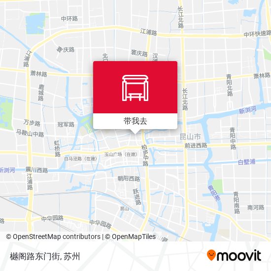 樾阁路东门街地图