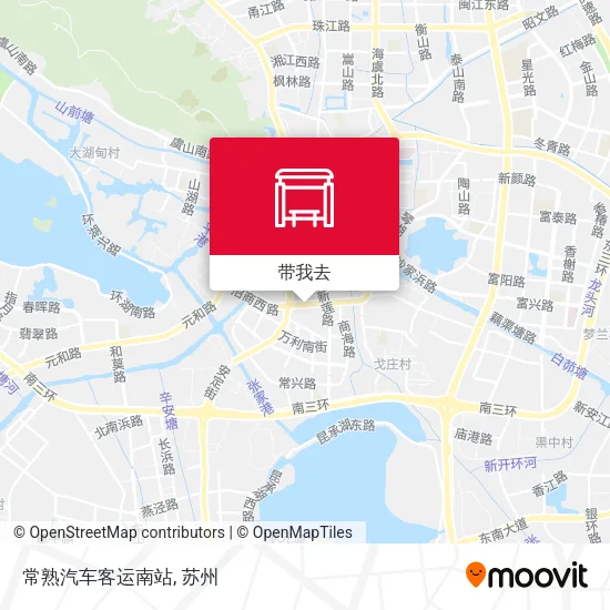 常熟汽车客运南站地图