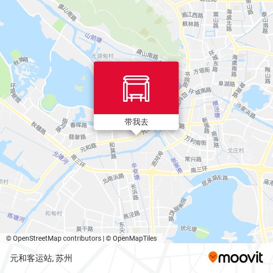 元和客运站地图