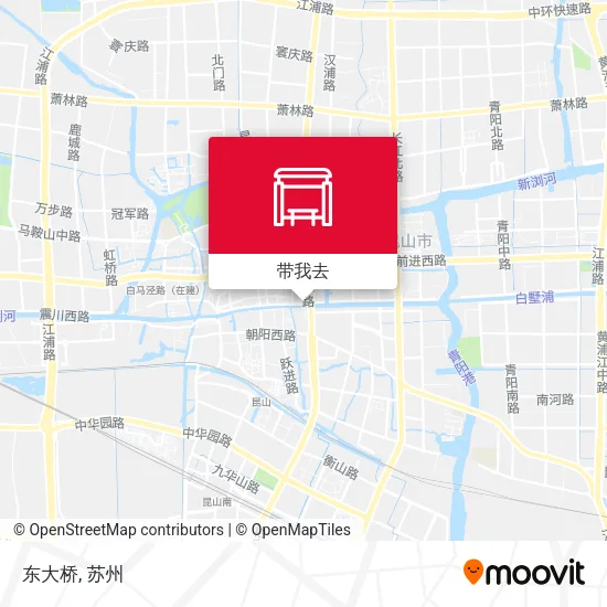 东大桥地图