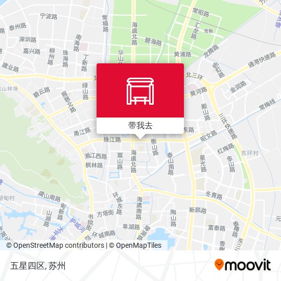 五星四区地图