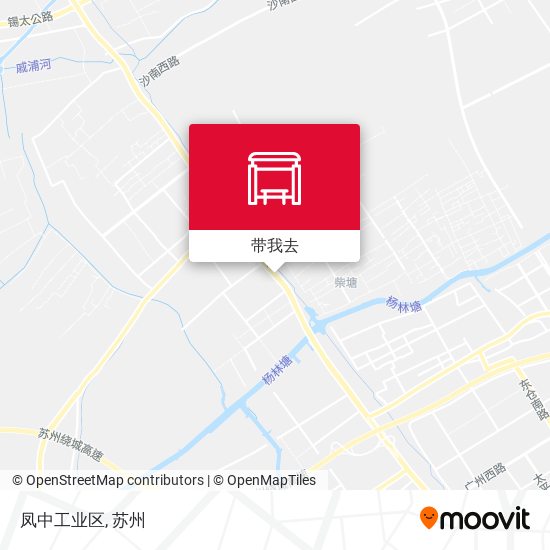 凤中工业区地图