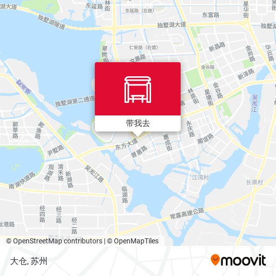 大仓地图