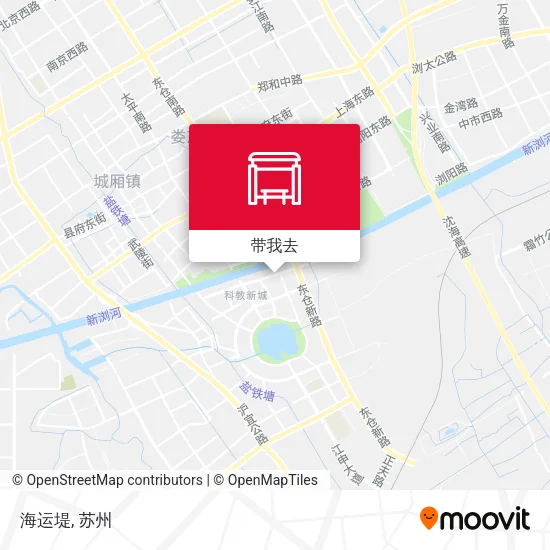 海运堤地图