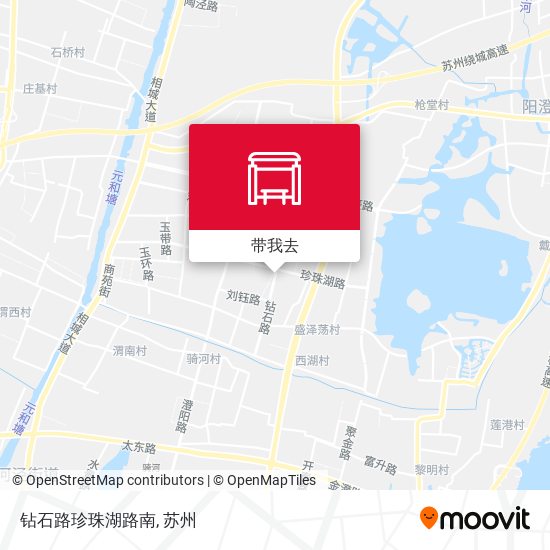 钻石路珍珠湖路南地图