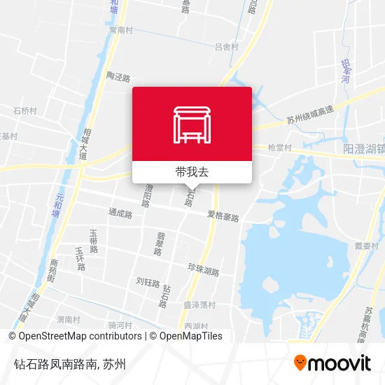 钻石路凤南路南地图