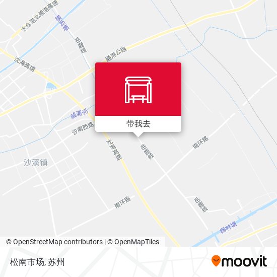 松南市场地图