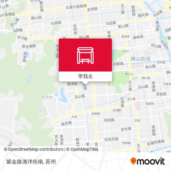 紫金路渔洋街南地图