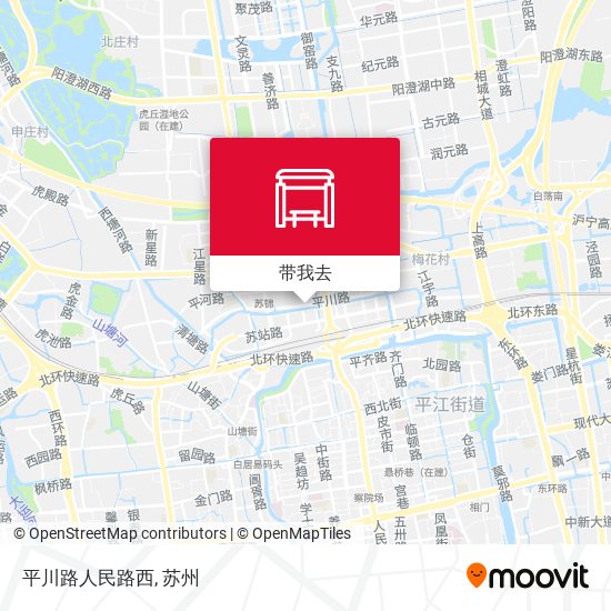 平川路人民路西地图