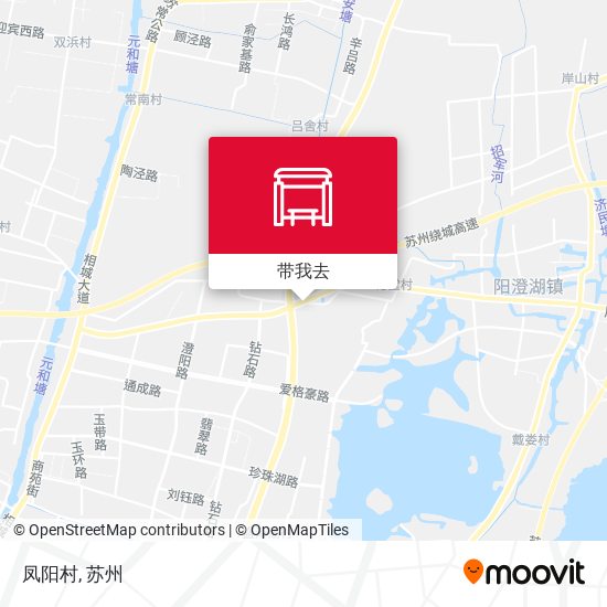 凤阳村地图