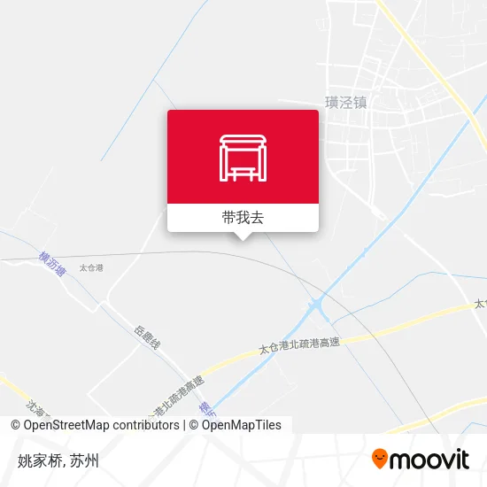 姚家桥地图