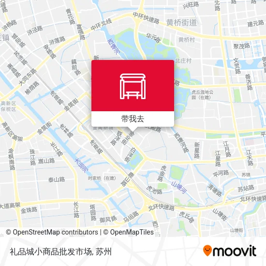 礼品城小商品批发市场地图
