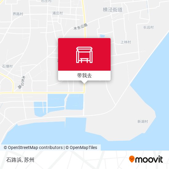 石路浜地图