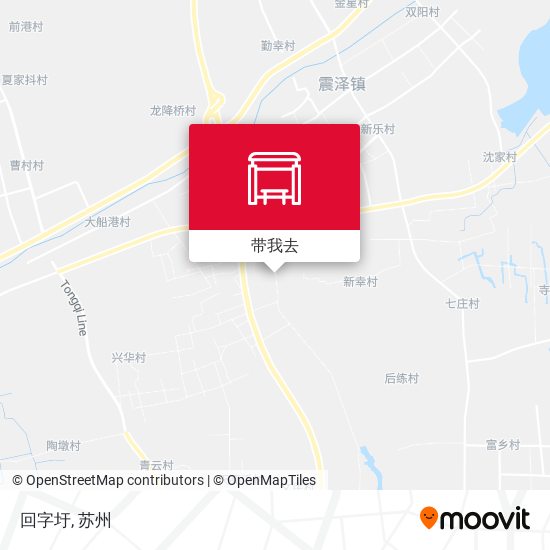 回字圩地图