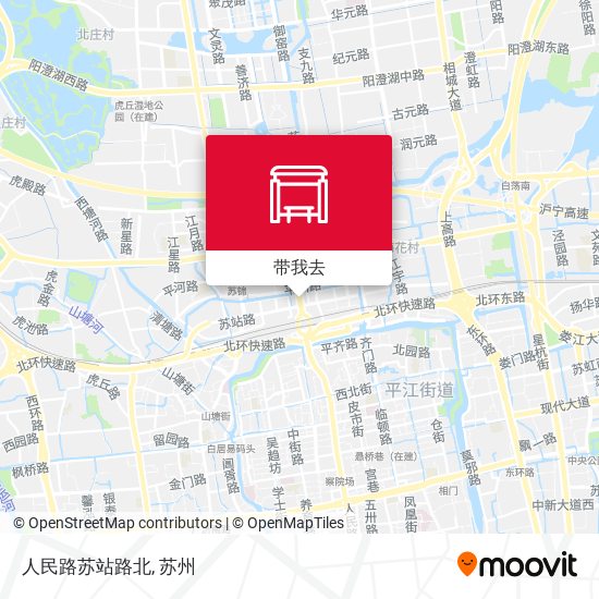 人民路苏站路北地图