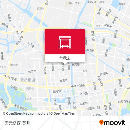 安元桥西地图