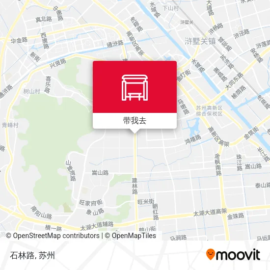 石林路地图