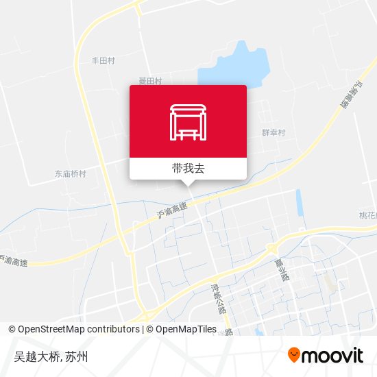 吴越大桥地图