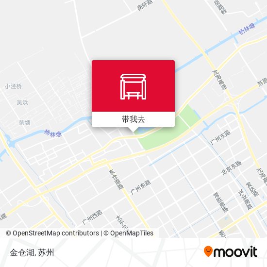 金仓湖地图