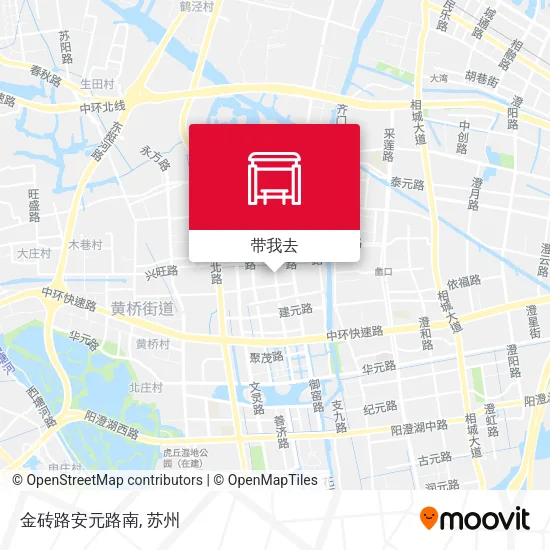 金砖路安元路南地图