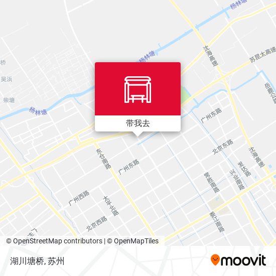 湖川塘桥地图