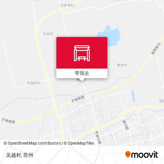 吴越村地图
