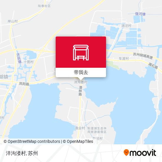 洋沟溇村地图
