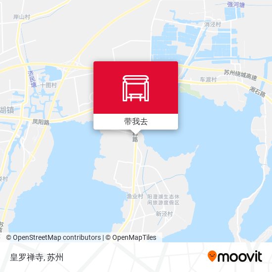 皇罗禅寺地图