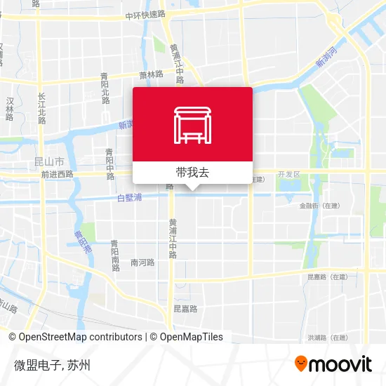 微盟电子地图