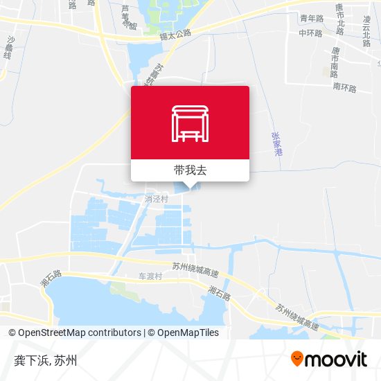 龚下浜地图