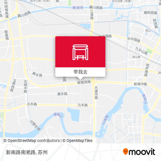 新南路南淞路地图