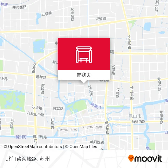 北门路海峰路地图