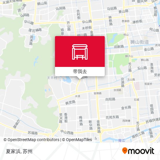 夏家浜地图