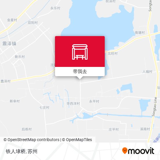 铁人埭桥地图