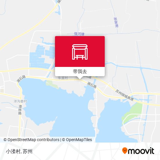 小溇村地图