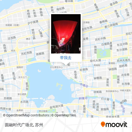 圆融时代广场北地图