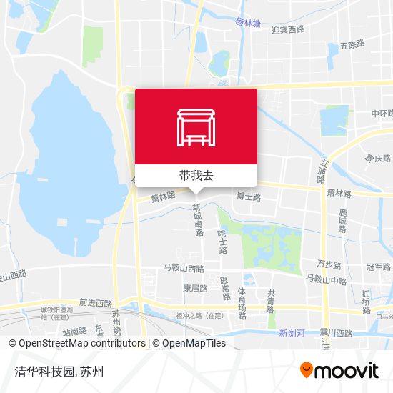 清华科技园地图