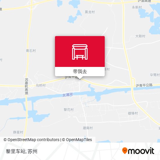 黎里车站地图