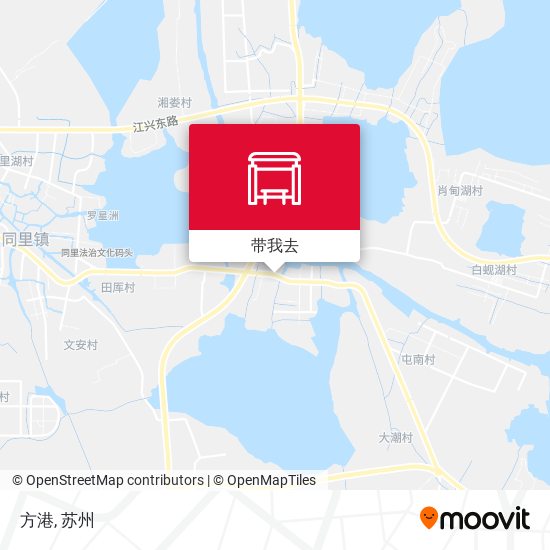 方港地图