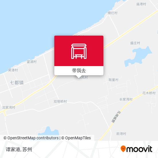 谭家港地图