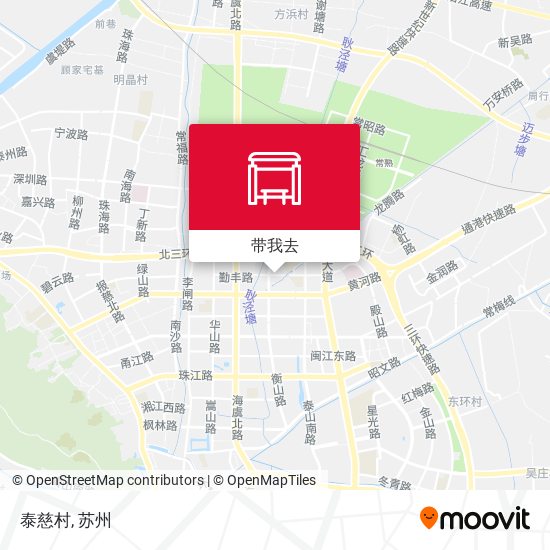 泰慈村地图
