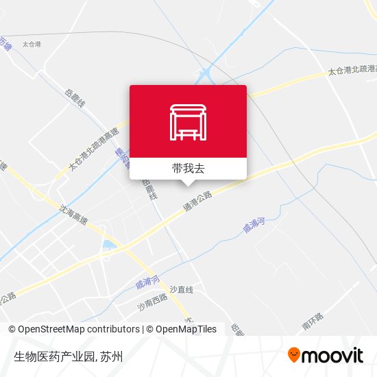 生物医药产业园地图